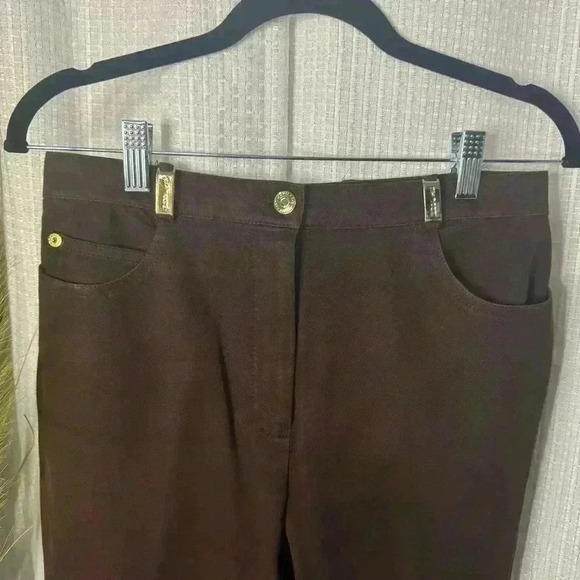 St John Sport Essentials Women’s Size 8 Marie Gray Brown Dress Workwear Pants - Picture 2 of 13
